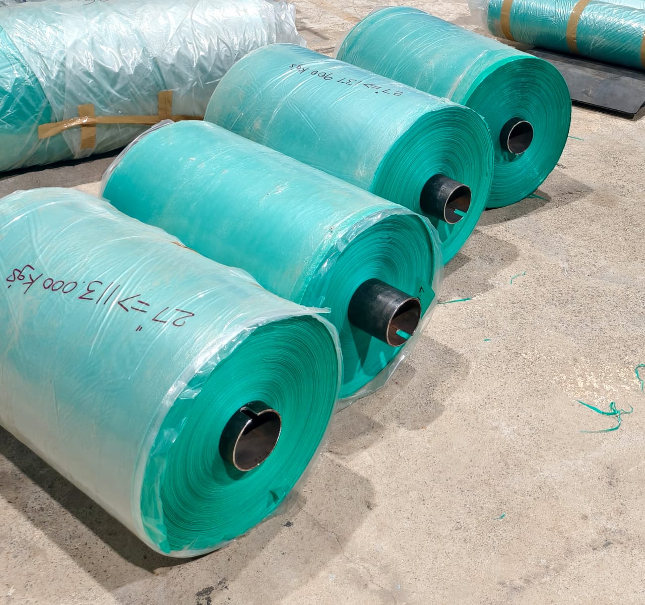 HDPE Green Film Rolls - Image 1